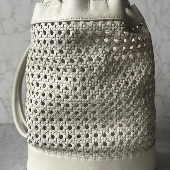 Cult Gaia Fifi Backpack in White Leather New Women's Bag - Picture 4 of 10